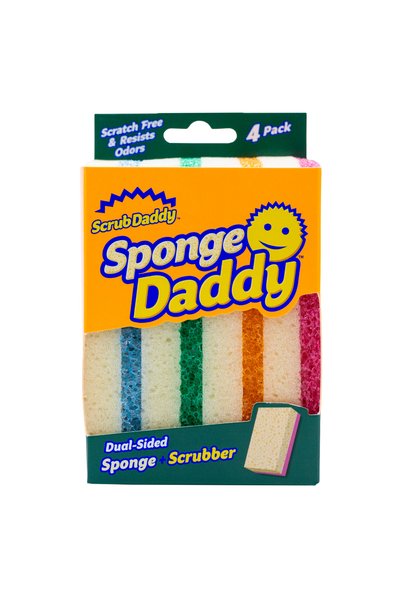Generic Brand اسفنجة أطباق سبونج بابا (4 عبوات)