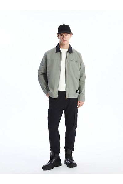 LC Waikiki Ανδρικό παλτό με γιακά πουκάμισο LCW Casual Fit