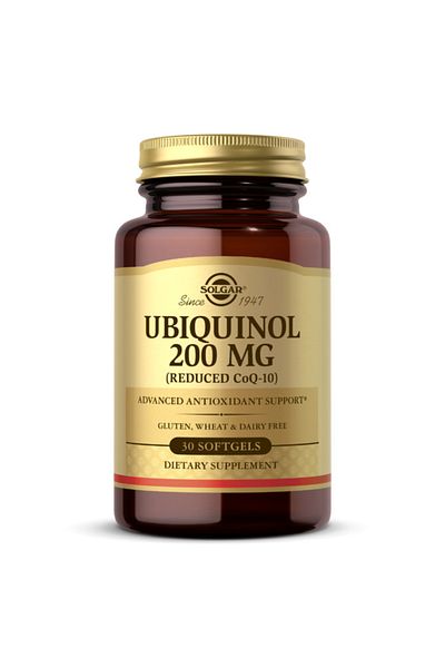 Solgar Ubiquinol Reduced Coq10, 200 mg, 30 Softgels
