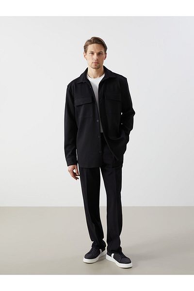 LC Waikiki Ανδρικό πουκάμισο μακρυμάνικο μπουφάν LCW Regular Fit