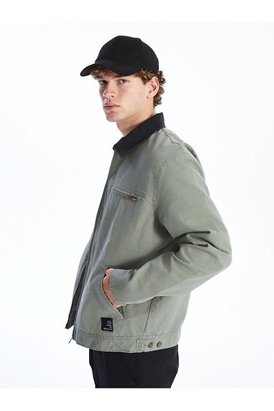 LC Waikiki Ανδρικό παλτό με γιακά πουκάμισο LCW Casual Fit