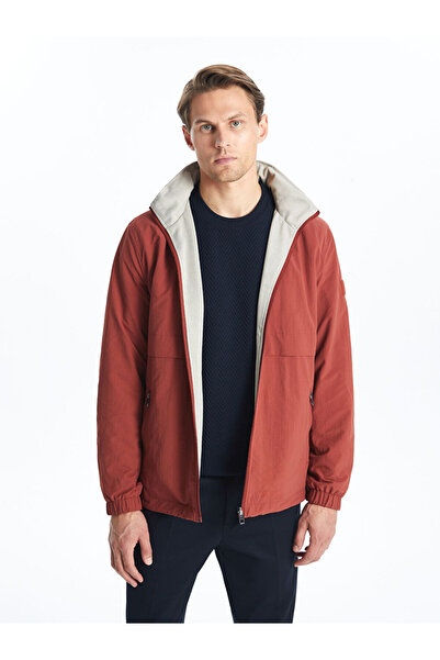 LC Waikiki Create Your Style with Uzg Store Orange Standard Mold Hooded Men's...