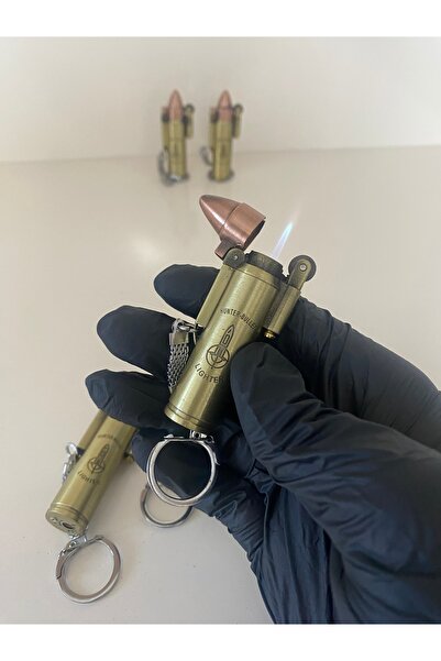 Genel Markalar MERMİ TASARIMLI METAL IZGARALI ÇAKMAK