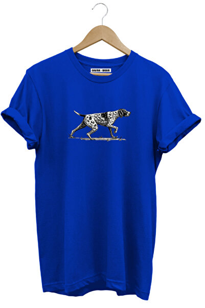 onsrawear Tricou Hunting Hunt Pointer cu imprimeu pentru câini de vânătoare, ...