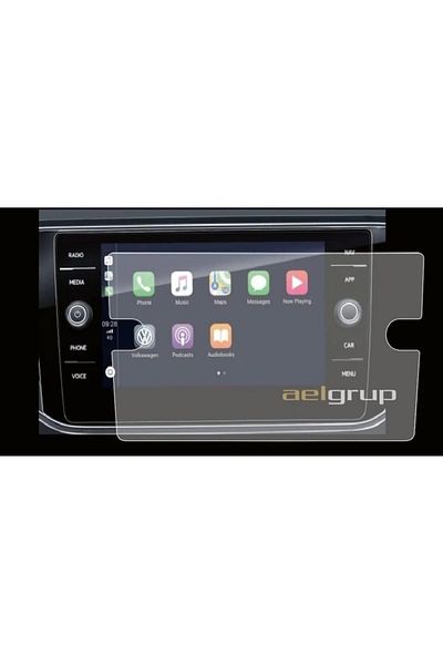 STOREMAX Volkswagen T-Roc 8 Inch Nano Screen Protector 2019-2022 Navigation Fit 646268