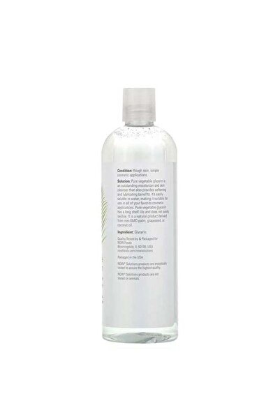 Now Foods Pure Vegetable Glycerin Body Oil 118ml