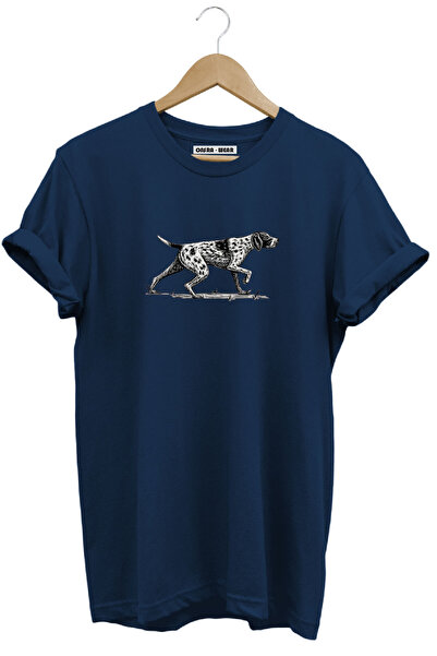 onsrawear Tricou Hunting Hunt Pointer cu imprimeu pentru câini de vânătoare, ...