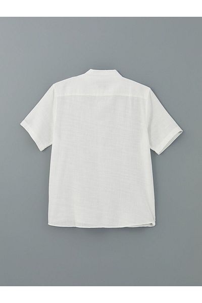 LC Waikiki Ανδρικό κοντομάνικο πουκάμισο SOUTHBLUE Regular Fit