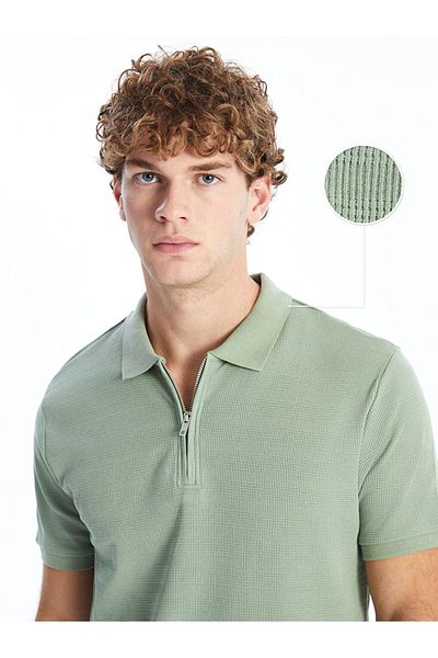 LC Waikiki Ανδρικό κοντομάνικο μπλουζάκι XSIDE Polo Neck