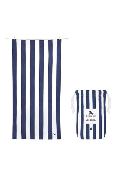 Dock & Bay Dock and Bay Beach Towel Cabana L Whitsunday Blue