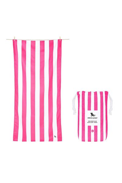 Dock & Bay L Phi Phi Pink Cabana - Dock and Bay Beach Towel
