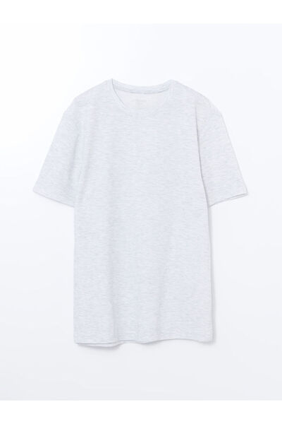 LC Waikiki Sparkling Selections from Shining Store |   Crew Neck Short Sleeve Men's Textured T-Shirt