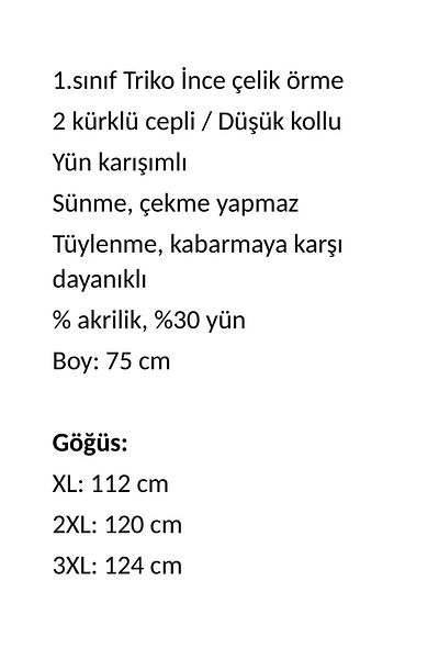 anne moda ankara 1. ملابس تريكو من الدرجة، صوف مختلط، شتوي، أكمام منخفضة، سترة