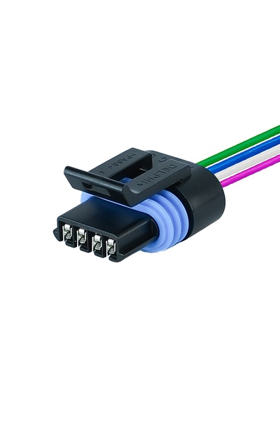 Aptiv Rölanti Motoru Ve Map Sensör Soketi 4 Pin Kablolu