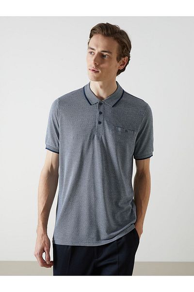 LC Waikiki Tricou pentru bărbați cu mânecă scurtă cu gât polo