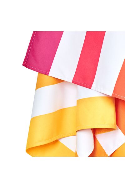 Dock & Bay QUICK DRY TOWELS - PEACH SUNRISE - LARGE