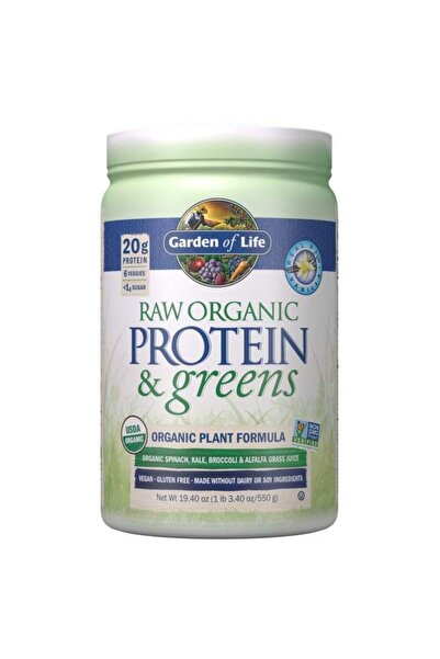 GARDEN OF LIFE Raw Protein & Greens, Vanilla, 1LB