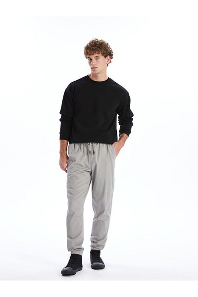 LC Waikiki Pantaloni Jogger pentru bărbați Standard Mold Gabardine