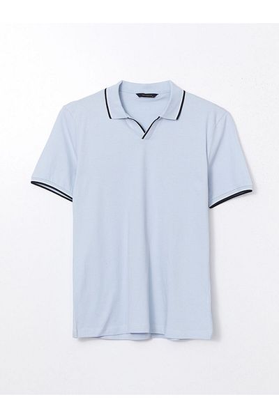 LC Waikiki Tricou pentru bărbați cu mânecă scurtă cu gât polo