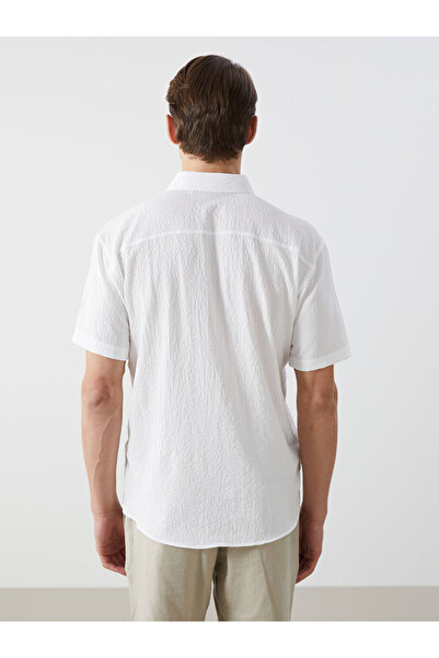 LC Waikiki LCW Vision Regular Fit Kısa Kollu Erkek Gömlek