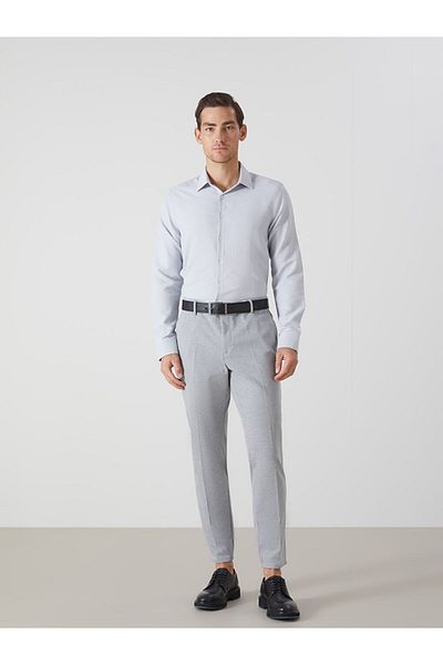 LC Waikiki Cămașă Dobby pentru bărbați, cu mânecă lungă, slim fit