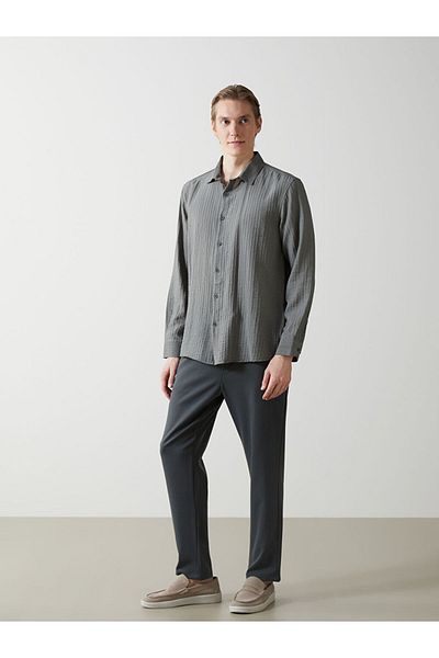 LC Waikiki Ανδρικό μακρυμάνικο πουκάμισο LCW Vision Regular Fit