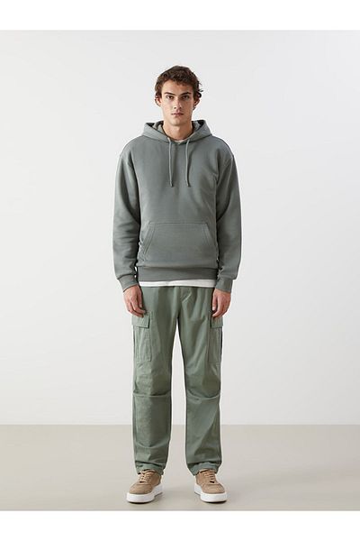 LC Waikiki New Season Comfortable Fit Gabardine Men's Cargo Trousers - S52938Z8