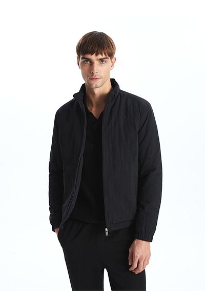 LC Waikiki LCW Vision Standard Mold Stand Collar Men's Coat