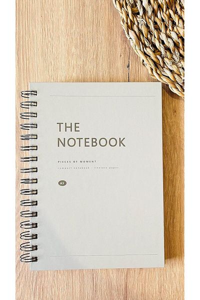STOREMAX Sellbuystore Promotional Hard Cardboard Cover Spiral 80 Sheets Unlined A5 Notebook, Notepad, Ok