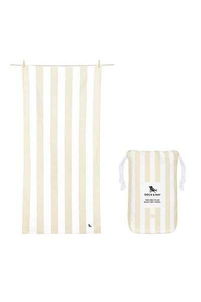 Dock & Bay QUICK DRY TOWELS - BORA BORA BEIGE - LARGE