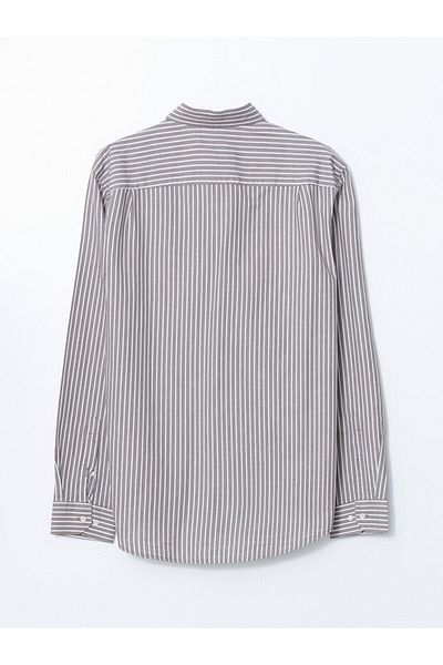 LC Waikiki SOUTHBLUE Regular Fit Long Sleeve Striped Men's Shirt
