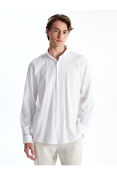 LC Waikiki New Season Regular Fit Long Sleeve Men's Shirt - S53556Z8