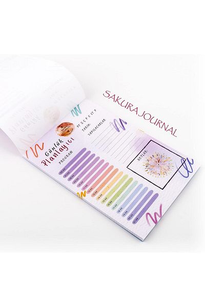STOREMAX Ysstorex Journal Daily Planner Memo Pad Starcolxollection 655141