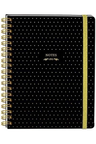 STOREMAX sivtcrt Journals دفتر ملاحظات حلزوني بغطاء صلب 17x24 سم 90 جرام. 96 yp.Striped New Modern 1053513