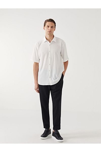 LC Waikiki Ανδρικό κοντομάνικο πουκάμισο LCW Vision Regular Fit