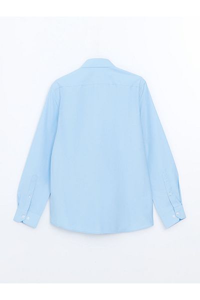 LC Waikiki Slim Fit Long Sleeve Poplin Men's Shirt