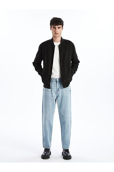 LC Waikiki Ανδρικά μπουφάν XSIDE Standard Mold College Collar