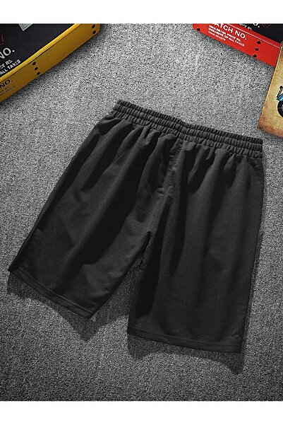 berfmoda NY BASKILI MEVSİMLİK RAHAT  ŞORT TER TUTMAZ