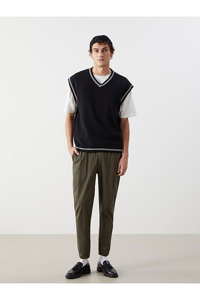 LC Waikiki Ανδρικό παντελόνι Jogger Standard Mold Gabardine