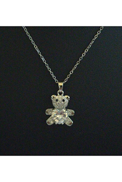 celisia قلادة على شكل قلب من حجر الزركون مع شكل الدب - هدية ذات مغزى للحبيب، ...