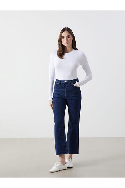 LC Waikiki Pantaloni de jeans pentru femei LCW Jeans Mars Flare