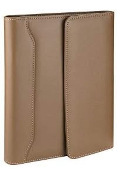 STOREMAX OtnticShop 5216 - 17x24 cm Η ημερολόγιο μας Ριγέ Τεχνητό Δέρμα Οργανωμένο Σημειωματάριο Ατζέντα με Αριθμομηχανή