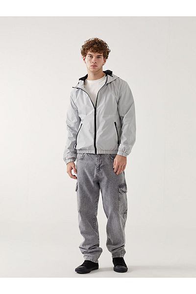LC Waikiki XSIDE Standard Fit Hooded Men's Raincoat