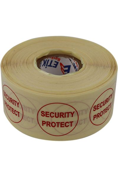 STOREMAX 30mm Pp Clear Security Protection Sticker Fast Al Presented Jvnnshop Label