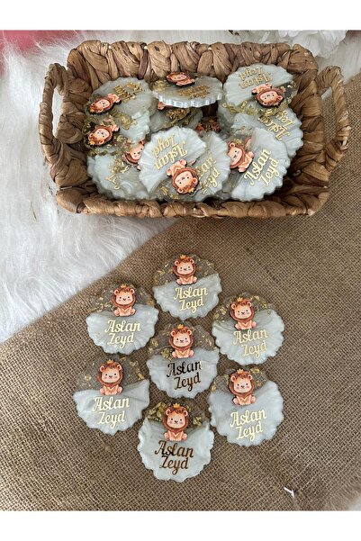 Karudesignn 20 قطعة مغناطيس إيبوكسي مجسم