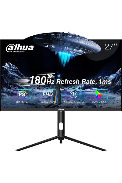 DAHUA شاشة ألعاب LM27-E231A IPS مع حامل قابل للتعديل، مقاس الشاشة 27 بوصة