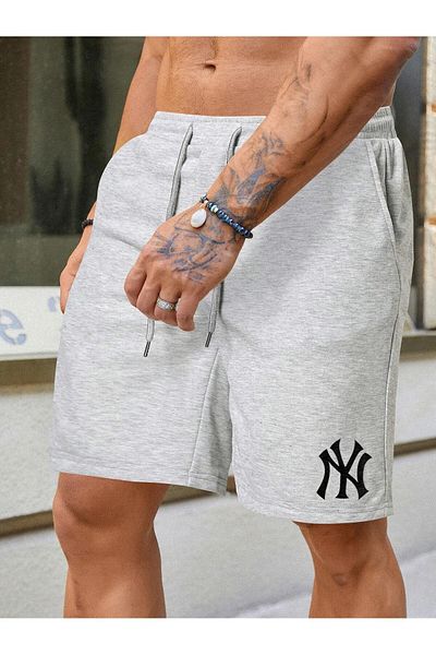 berfmoda Ny Printed Seasonal Casual Shorts Sweat Proof
