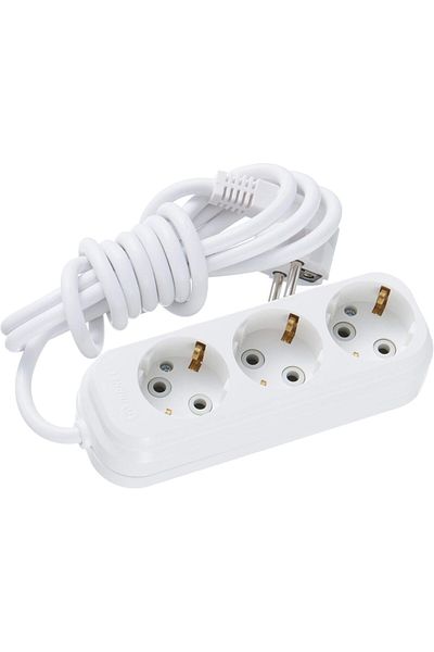 STOREMAX Jvnnshop Group Socket Triple Grounded Cord 2m. 646268