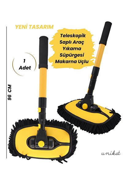UNIKAT YENİ TASARIM Teleskopik Saplı Araç Yıkama Makarna Uçlu – Uzatılabilir ...
