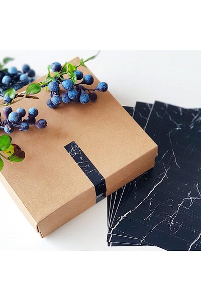 STOREMAX Muartshop Marble Sticker Tape 2 Sheets 871301